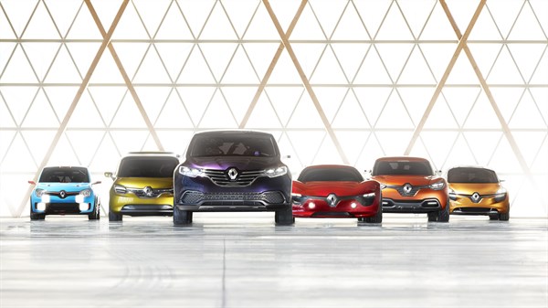 Ponuda konceptnih automobila Renault