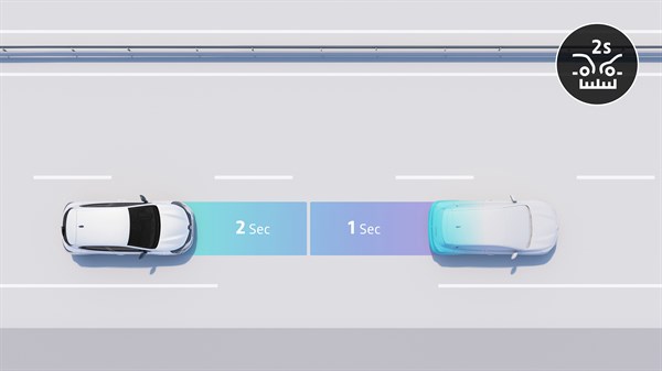 upozorenje na sigurnosni razmak - adas - Renault Clio E-Tech full hybrid