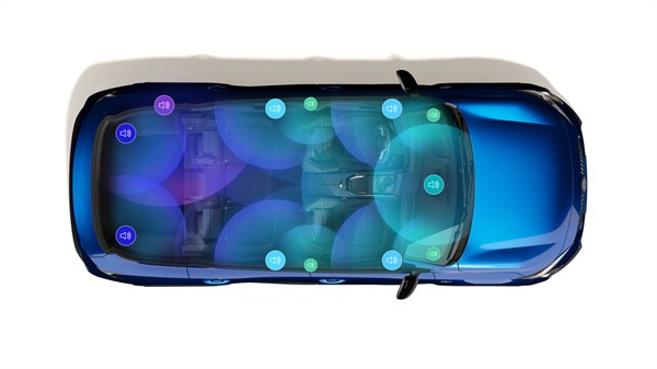 Rafale E-Tech hybrid - ozvučenje