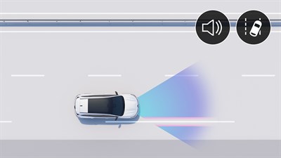 upozorenje na izlazak iz traka - adas - Renault Espace E-Tech full hybrid