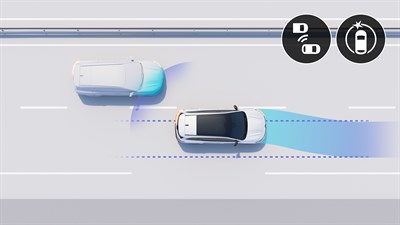 upozorenja na vozilo u mrtvom kutu i sustav za sprječavanje izlaska iz voznog traka u slučaju pretjecanja - adas - Renault Espace E-Tech full hybrid