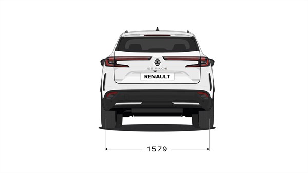 dimenzije - Renault Espace E-Tech full hybrid