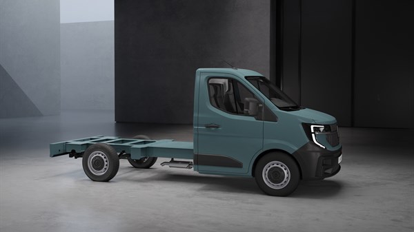 Vozilo Renault Master šasija s jednostrukom kabinom.