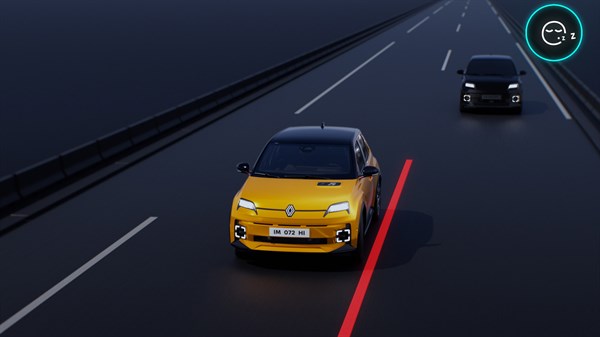upozoravanje vozača - Renault 5 E-Tech 100% électrique