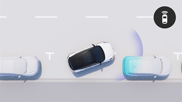 Vozilo Captur full hybrid E-Tech detektira prepreke sprijeda uz pomoć prednjih parkirnih senzora koji signaliziraju upozorenje.