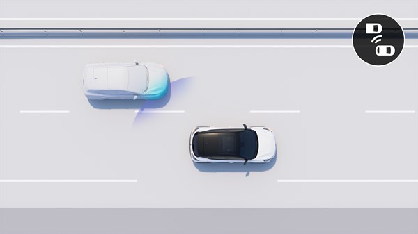 Renault Captur full hybrid E-Tech sa sustavom za upozorenje na vozila u mrtvom kutu.