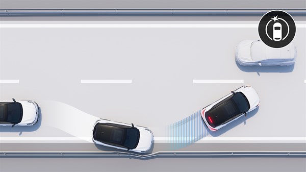 Sustav aktivira automatsko kočenje nakon sudara kako bi se spriječili dodatni sudari i pomogao vozaču da zadrži kontrolu nad vozilom.