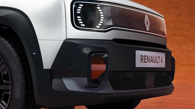 front and rear bumper trims - Renault 4 E-Tech electric Roland-Garros