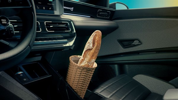 držač za baquette kruh -Renault 4 E-Tech electric