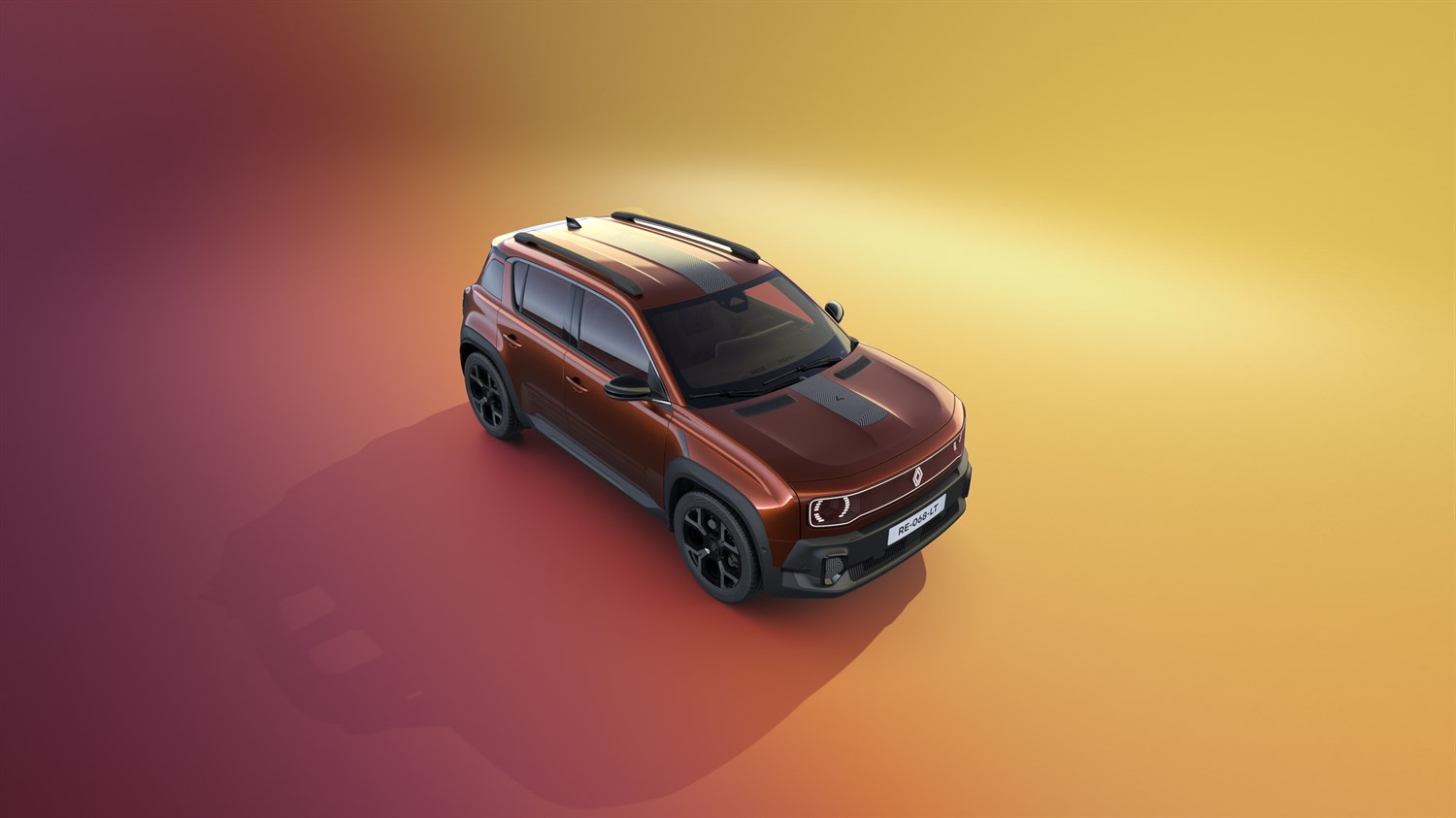 terracotta smeđa - Renault 4 E-Tech 100% electric