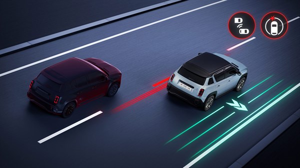vozilo Renault 4 prepoznaje vozilo ispred i automatski ispravlja smjer kretanja radi izbjegavanja sudara

