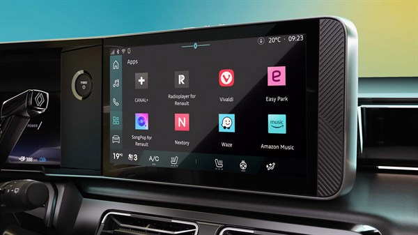 aplikacije Renault 4 E-Tech electric