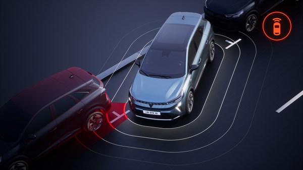 Renault Symbioz E-Tech full hybrid - prednji parkirni senzori