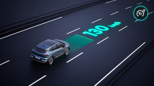 Renault Symbioz E-Tech full hybrid - ograničivač brzine