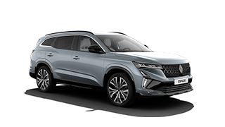 Vozilo Renault Espace prikazano iz prednje desne strane.