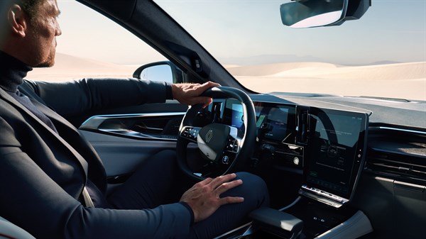 Sustav prepoznaje vozača u vozilu Renault Espace full hybrid E-Tech.

