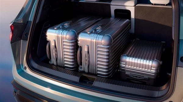 Prtljažnik vozila Espace s koferima i kapacitetom do 943 L