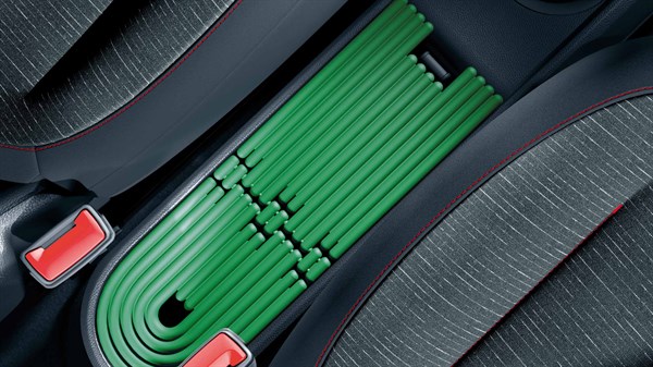 Pokrov središnje konzole u vozilu Renault Twingo E-Tech electric

