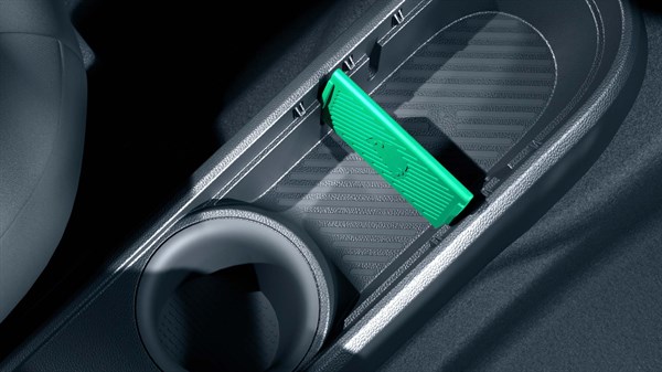 Pregrade u središnjoj konzoli vozila Renault Twingo E-Tech electric