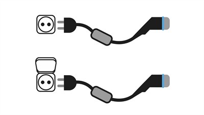 domestic socket - Renault Megane E-Tech electric