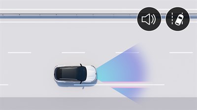 Upozorenje na izlazak iz traka - sigurnost - Renault Austral E-Tech full hybrid