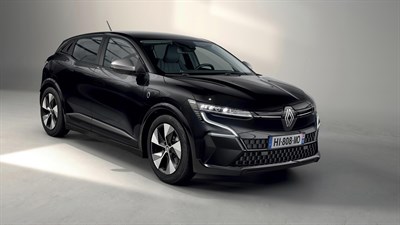 Megane E-Tech electric s kućištima retrovizora u satenskoj sivoj boji

