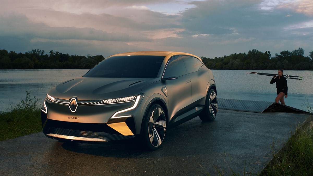 Predstavitveno vozilo Renault MEGANE eVISION