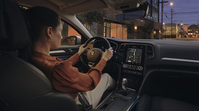 prikaz unutrašnjosti odozgo – Renault Talisman Grandtour 