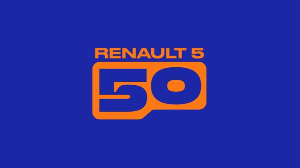 Renault 5 – 50 godina – logotip