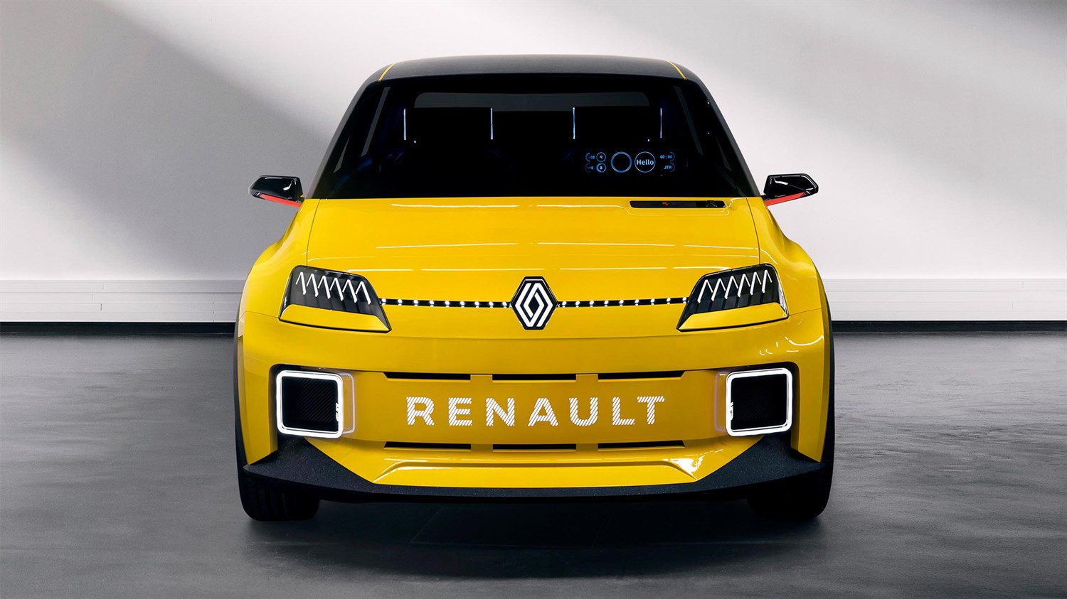 modernan ikonski dizajn - prototip Renault 5 E-Tech electric 